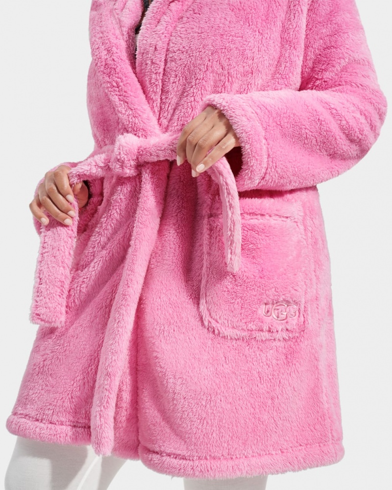 Ugg Aarti Plush Robe Sovkläder Dam Rosa | AJ3927148