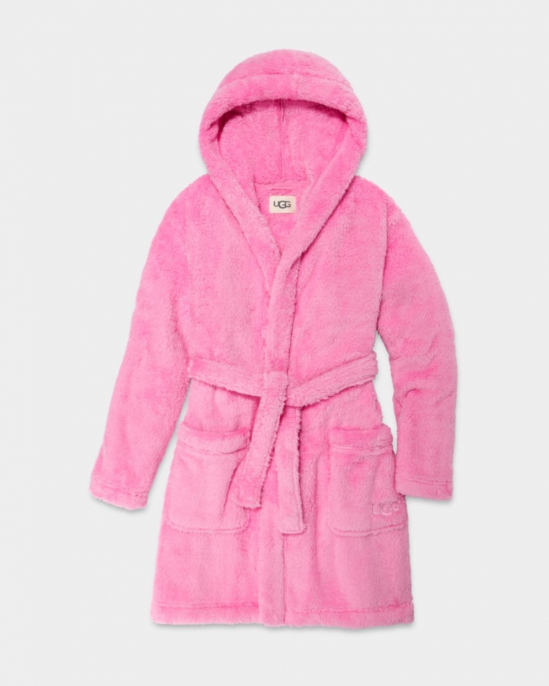 Ugg Aarti Plush Robe Sovkläder Dam Rosa | AJ3927148