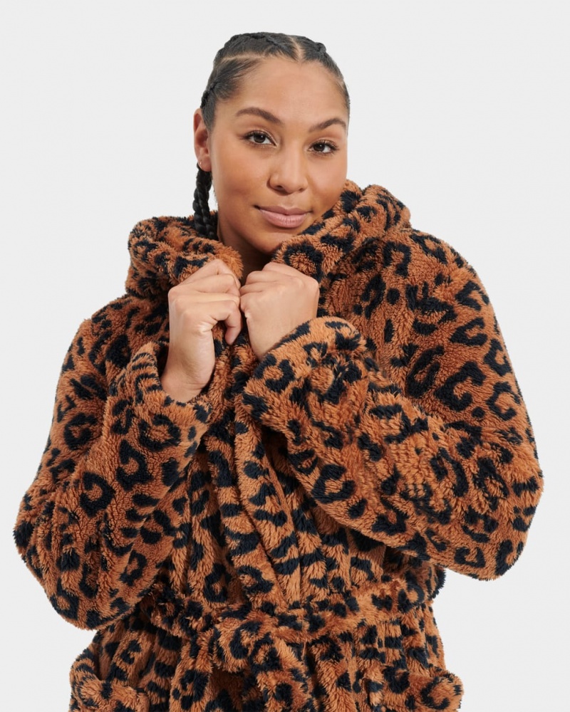 Ugg Aarti Print Sovkläder Dam Leopard | AR7048392