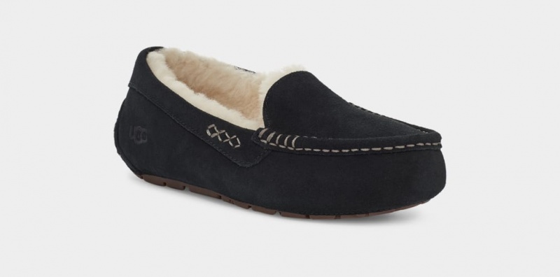 Ugg Ansley Tofflor Dam Svarta | MQ7509381