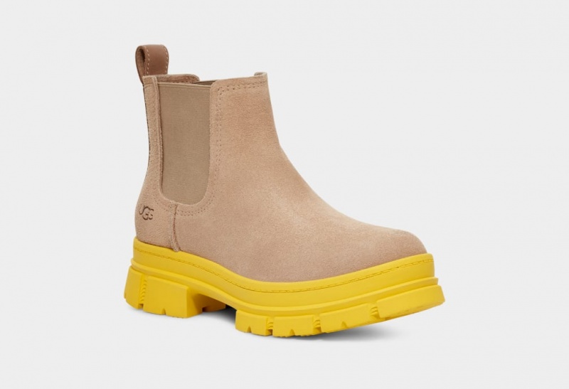 Ugg Ashton Mocka Chelsea Boots Dam Bruna | NJ7942036
