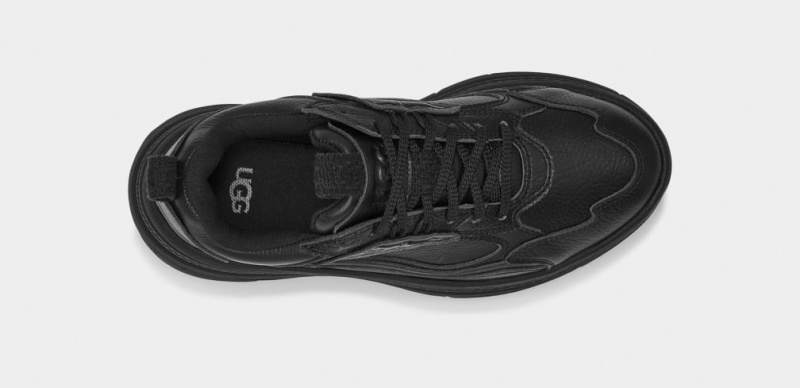 Ugg CA1 Läder Sneakers Dam Svarta | EJ4620578
