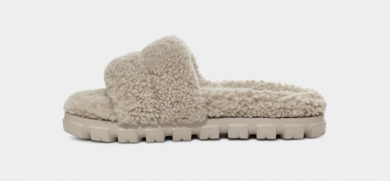 Ugg Cozetta Curly Tofflor Dam Grå | BO7608352