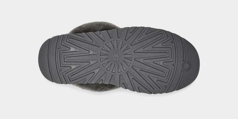 Ugg Disquette Tofflor Dam Grå | WY5140287