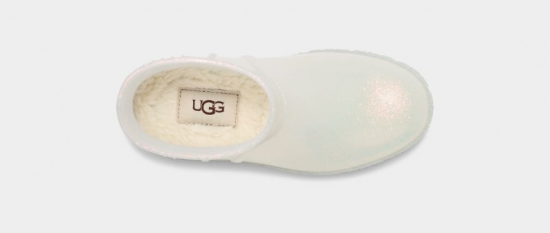 Ugg Drizlita Glitter Stövlar Barn Vita | RK4302861