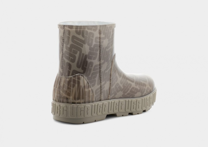 Ugg Drizlita Tryck Monogram Stövlar Dam Gröna | KF6052983