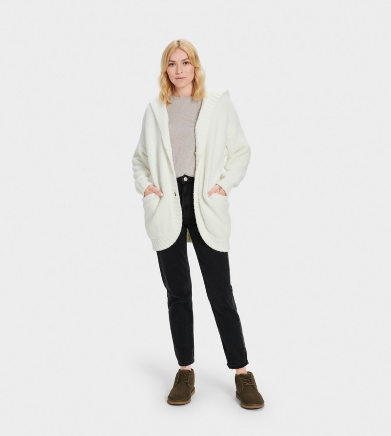 Ugg Franca Travel Cardigan Dam Grädde | EK9738645