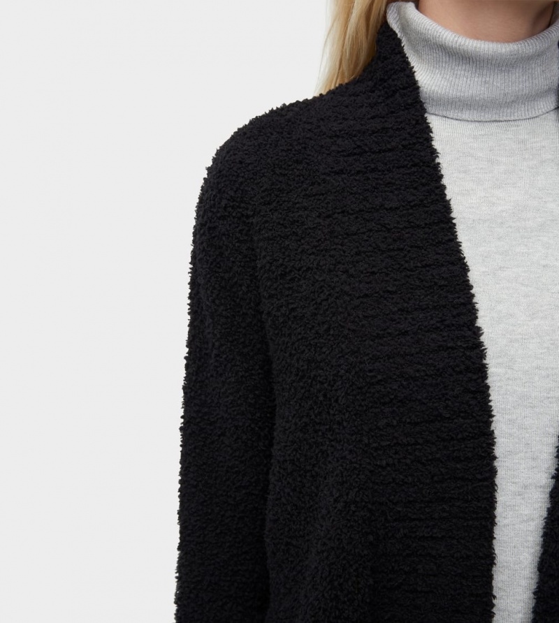 Ugg Fremont Cardigan Dam Svarta | YK5316097