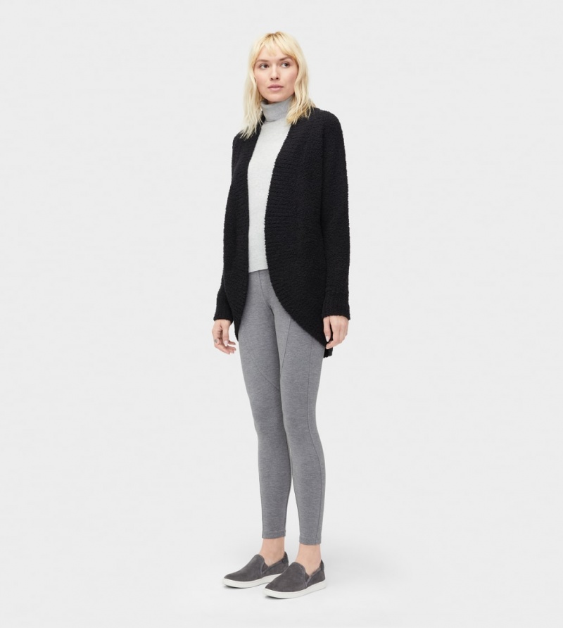 Ugg Fremont Cardigan Dam Svarta | YK5316097