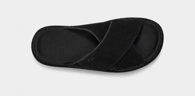 Ugg Goldenstar Cross Badtofflor Dam Svarta | OC0317649
