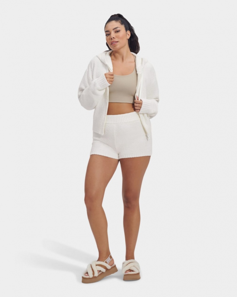 Ugg Hana Zip Hoodie Dam Grädde | TA9103754