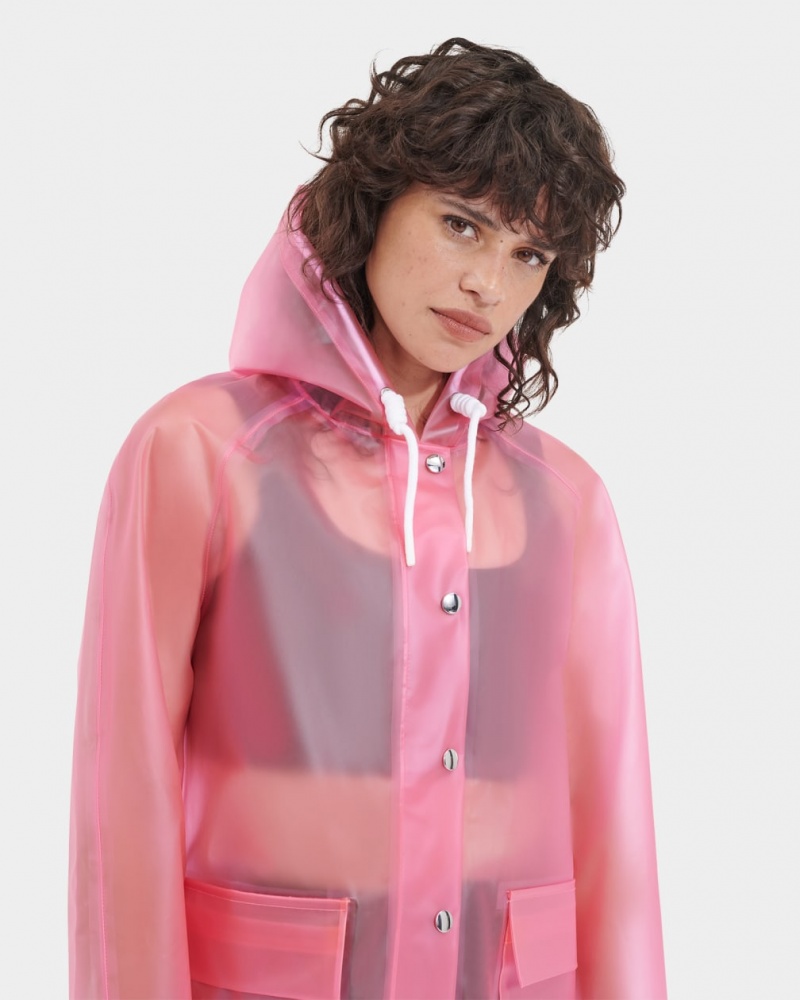Ugg Hutton Rain Jacka Dam Rosa | WC5840316