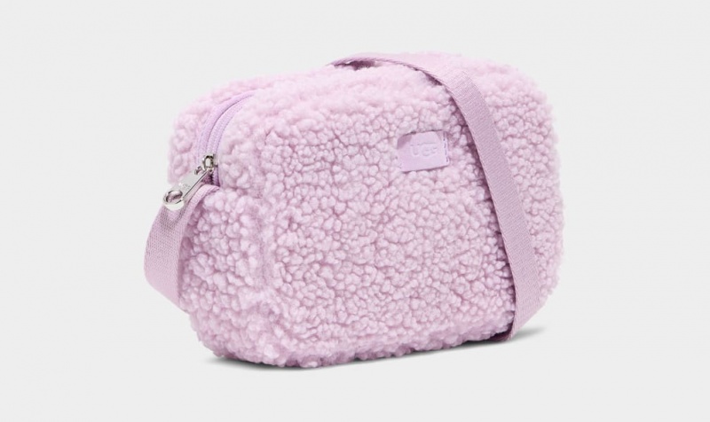 Ugg Janey Ilfluff Bältesväska Dam Lavendel | HA8504792