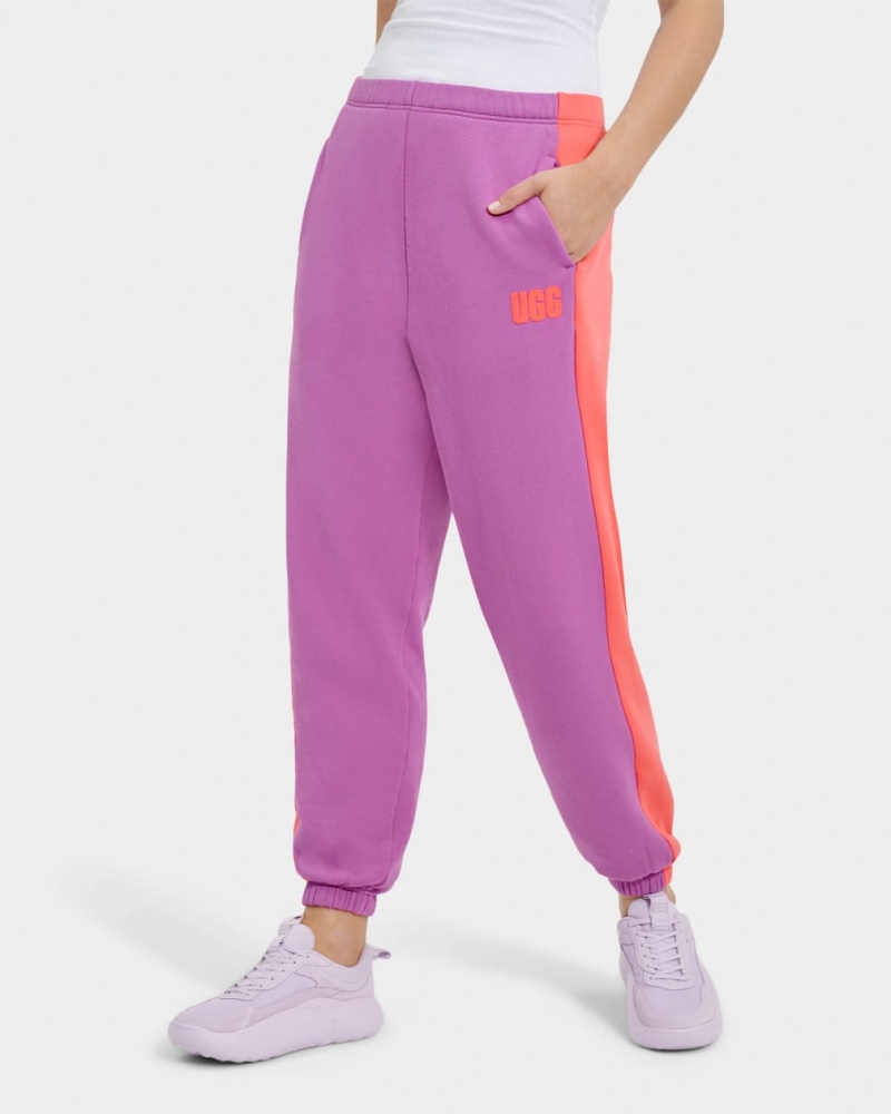 Ugg Jayleen Blocked Sweatpants Dam Korall | KE1923048
