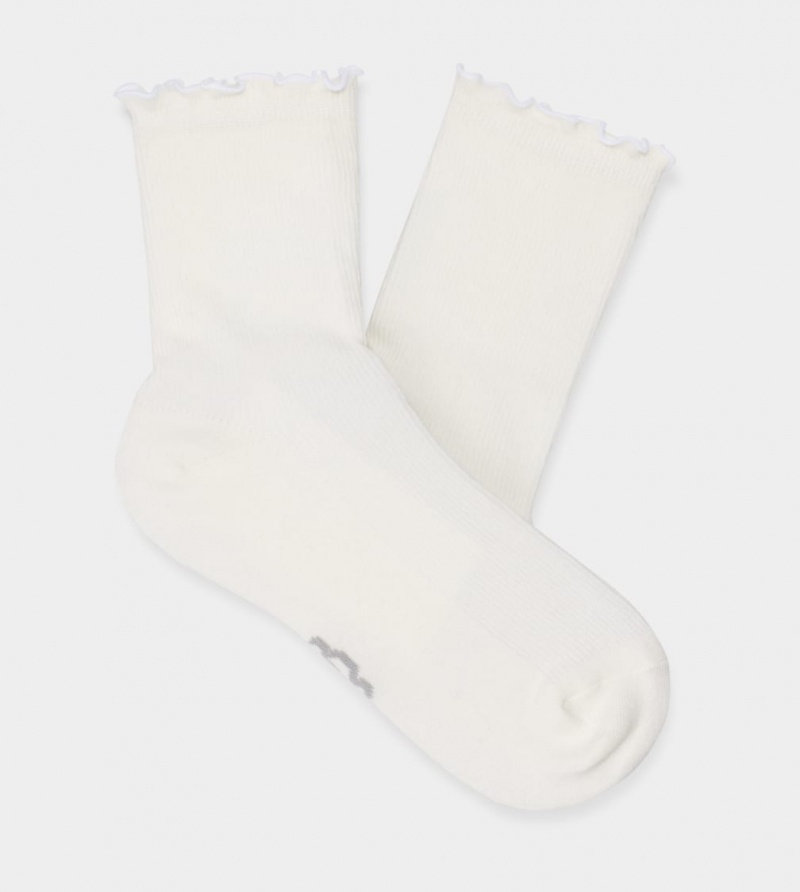 Ugg Karsyn Lettuce Edge Strumpor Dam Vita | HP2038479