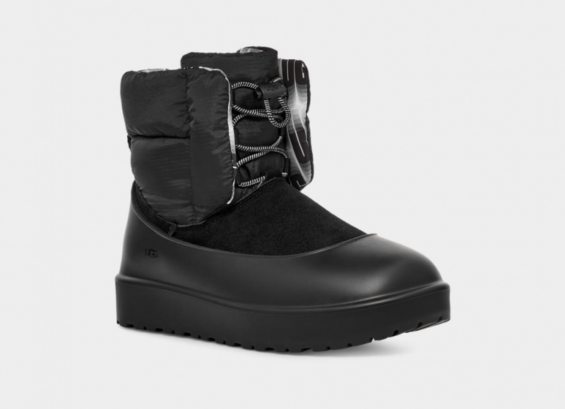 Ugg Klassiska Maxi Toggle Stövlar Dam Svarta | PL2561940