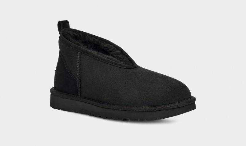 Ugg Klassiska Micro Mini Stövlar Dam Svarta | IG3210749