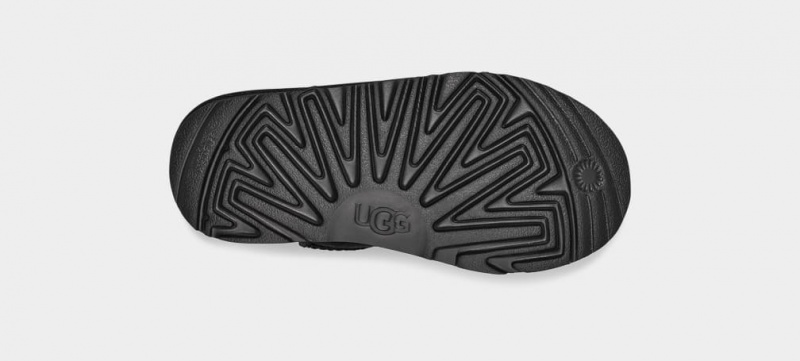 Ugg Klassiska Mini Scatter Tryck Stövlar Barn Svarta | CI2390478