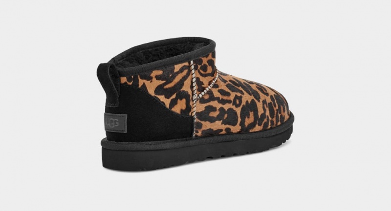 Ugg Klassiska Ultra Miniher Stövlar Dam Leopard | SI5631089