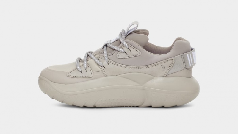 Ugg LA Cloud Spets Sneakers Dam Grå | LH4598013