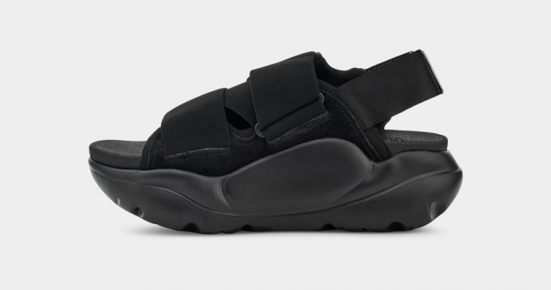Ugg LA Street Mocka Sandaler Dam Svarta | EJ4270935