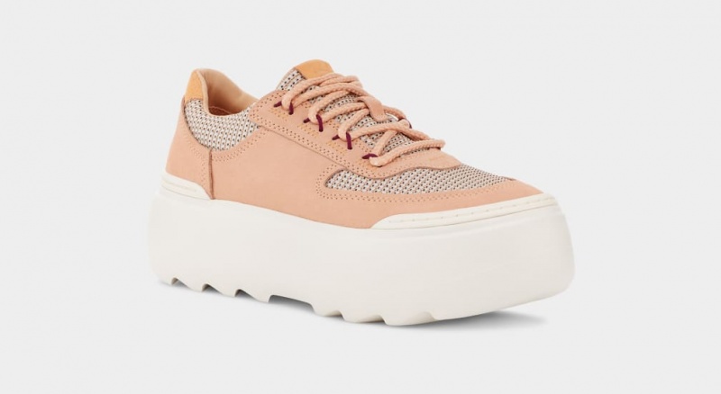 Ugg Marin Mega Spets Sneakers Dam Korall | BM3016987