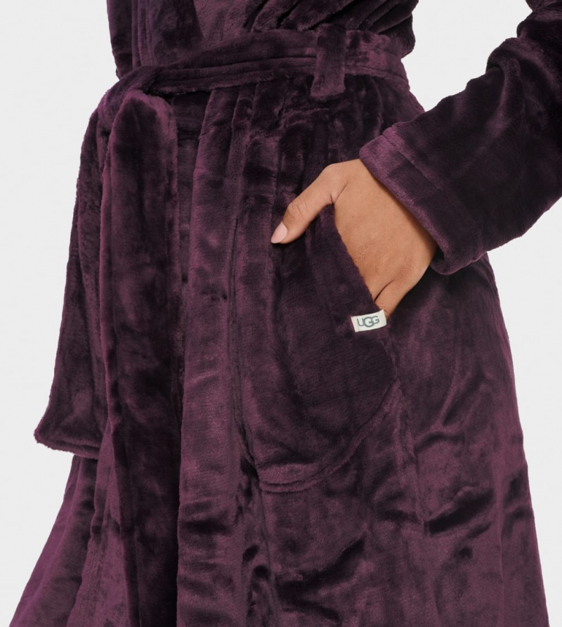 Ugg Marlow Robe Sovkläder Dam Vinröda | LN8726159