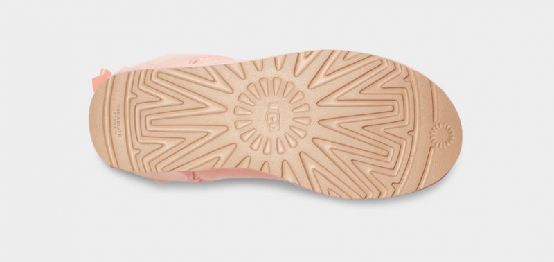 Ugg Mini Bailey Bow II Stövlar Dam Rosa | XT4571639