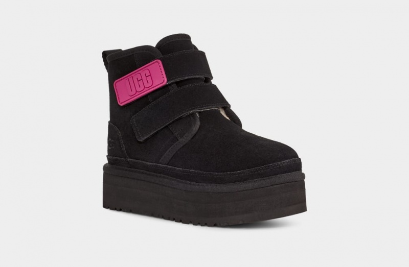Ugg Neumel Stövlar Barn Svarta | ZQ2784159