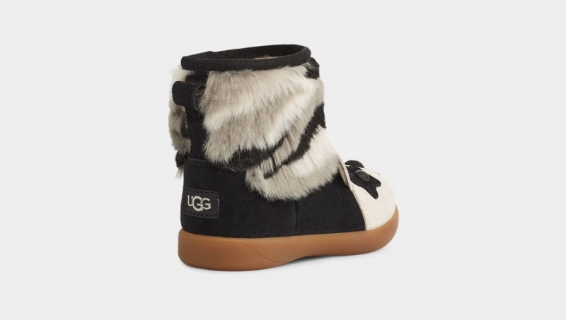 Ugg Panda Stuffie Stövlar Barn Svarta | MJ6915327
