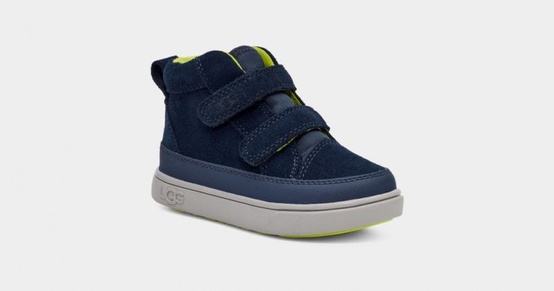Ugg Rennon II Weather Sneakers Barn Blå | IF3750891