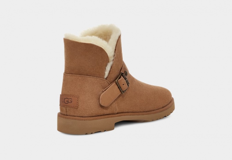 Ugg Romely Spännen Stövlar Dam Bruna | KF3459721