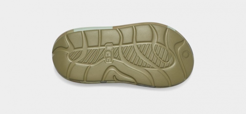 Ugg Sport Yeah Camopop Sandaler Barn Gröna | YL0479286