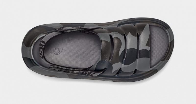 Ugg Sport Yeah Camopop Sandaler Herr Svarta | TU0123968