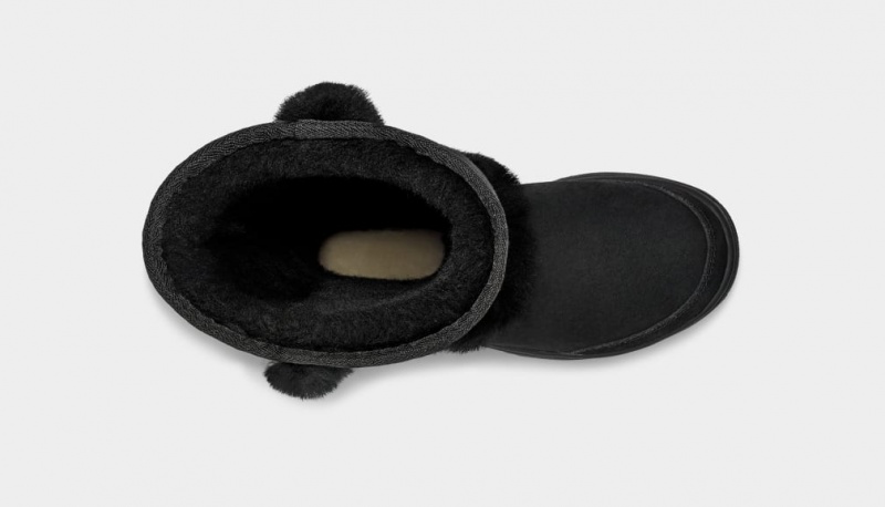 Ugg Sunburst Extra Höga Stövlar Dam Svarta | FY6073594