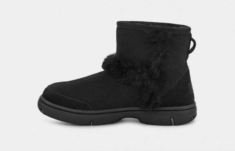 Ugg Sunburst Mini Stövlar Dam Svarta | SD0476139