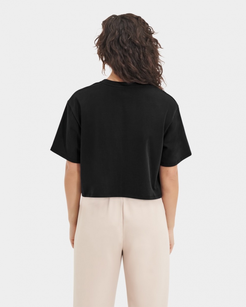 Ugg Tana Cropped Blast Dam Svarta | JT1764850