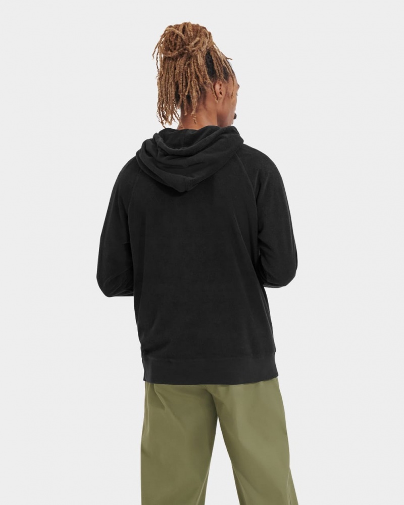 Ugg Terrance Hoodie Herr Svarta | UT6702489