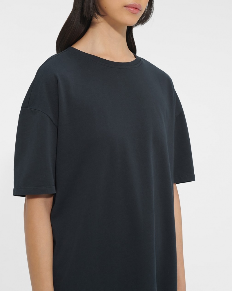 Ugg Zoey T-Shirt Klänning Dam Svarta | TH3502468