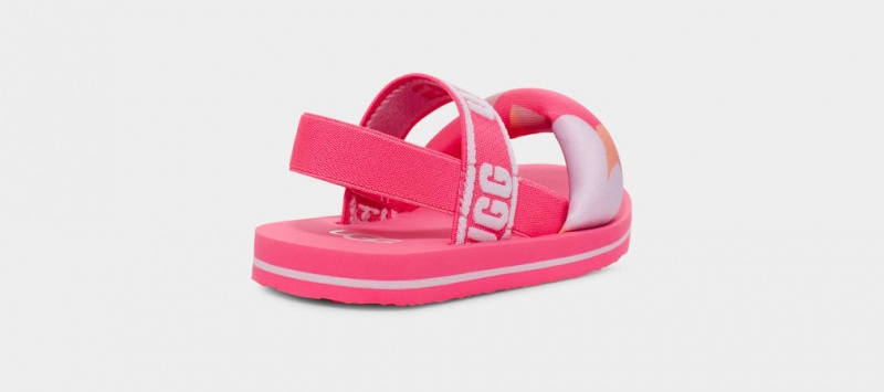 Ugg Zuma Slingback Camopop Sandaler Barn Rosa | ND8967324