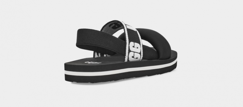 Ugg Zuma Slingback Sandaler Barn Svarta | KT2089735