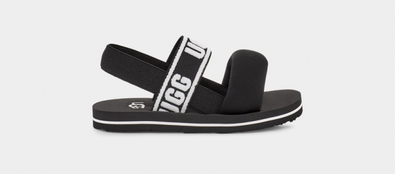 Ugg Zuma Slingback Sandaler Barn Svarta | YM7592814